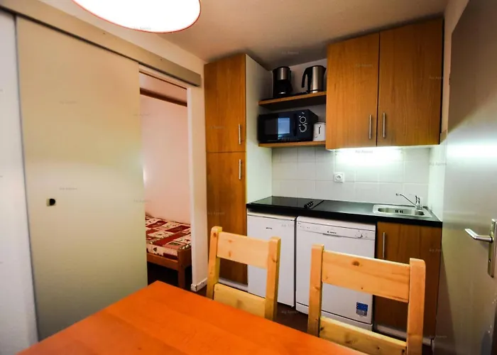 Le Cervin - 2 Pieces 4/5 Pers- Wifi- Le Cervin - 615ce - Plagne Soleil Mae-8044 公寓 拉普拉涅