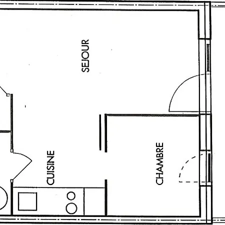 Le Cervin - 2 Pieces 4/5 Pers- Wifi- Le Cervin - 615ce - Plagne Soleil Mae-8044