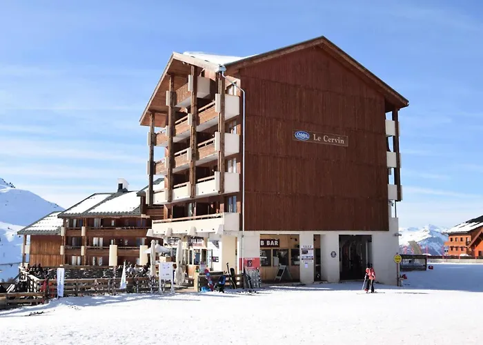 Апартаменты Le Cervin - 2 Pieces 4/5 Pers- Wifi- Le Cervin - 615ce - Plagne Soleil Mae-8044 Ла-Плань